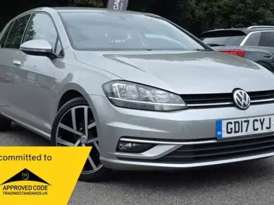 Used VW Golf VII GT 150 HP (110 kW) 2017 Silver Hatchback