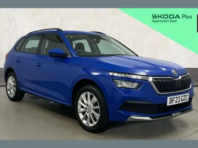 Used Skoda Kamiq SE 94 HP (69 kW) 2023 Blue SUV