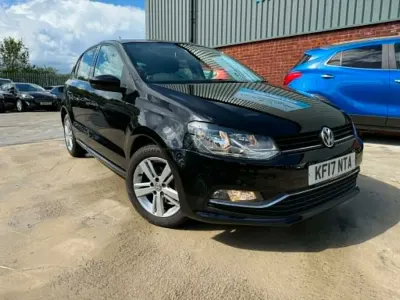 Used VW Polo Edition 90 HP (66 kW) 2017 Black Hatchback
