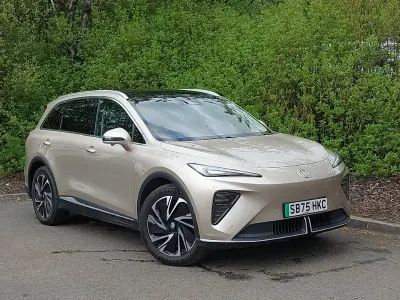 Usado MG MGS6 EV Trophy 265 kW (361 HP) 2025 Dourado SUV