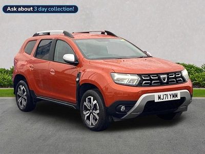 Orange Used 2021 Dacia Duster Prestige Hatchback | £14,079 (Fair price)