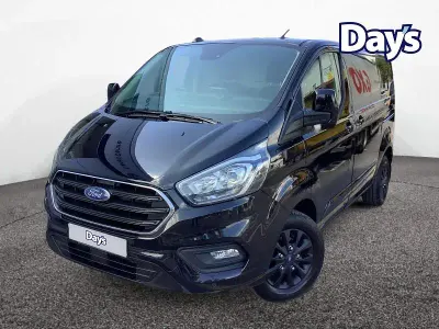 Used Ford Transit Custom Limited 136 HP (100 kW) 2023 Black Van