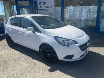 Begagnad Vauxhall Corsa 75 HK (55 kW) 2019 Vit Halvkombi