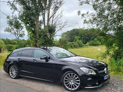 Black Used 2014 Mercedes CLS350 AMG line Estate | £12,495 (Fair price)