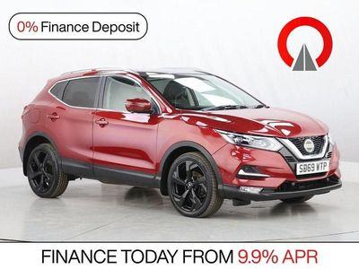 Begagnad Nissan Qashqai Tekna 150 HK (110 kW) 2019 Röd SUV