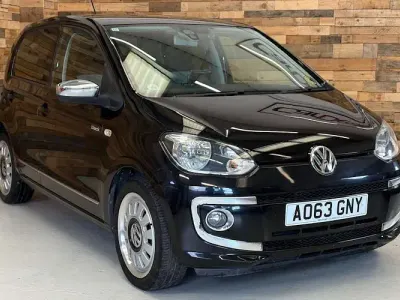 Used VW up! high up! 75 HP (55 kW) 2013 Black Hatchback