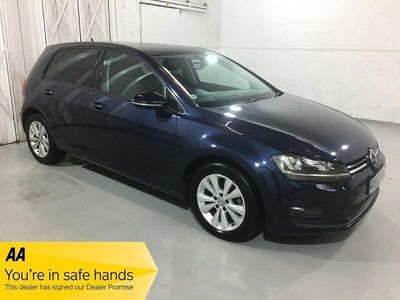 Used VW Golf VII 2013 Blue Hatchback