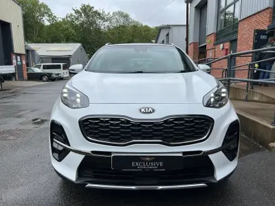 Used Kia Sportage GT-Line S 136 HP (100 kW) 2018 White SUV