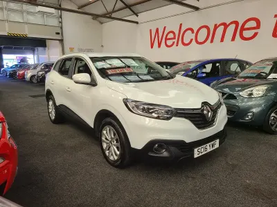 Used Renault Kadjar Dynamique 110 HP (80 kW) 2016 White SUV
