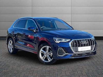Used Audi Q3 S-Line 150 HP (110 kW) 2025 Blue SUV