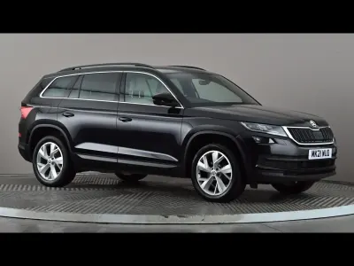 Second-hand Skoda Kodiaq SE L 150 CP (110 kW) 2021 Negru SUV