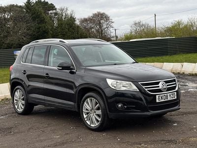 Used VW Tiguan Sportline 140 HP (102 kW) 2008 Black SUV