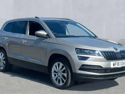 Used Skoda Karoq SE L 150 HP (110 kW) 2018 Beige SUV