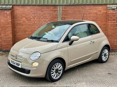 Used Fiat 500 Lounge 69 HP (50 kW) 2015 Brown Hatchback
