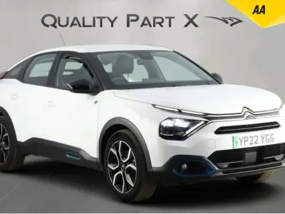 Second-hand Citroën e-C4 100 kW (136 CP) 2022 Alb Hatchback
