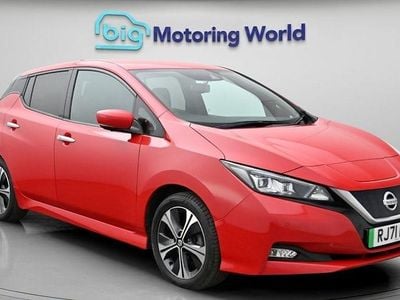 Used Nissan Leaf Tekna 110 kW (150 HP) 2021 Red Hatchback