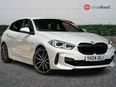Used BMW 118 M Sport 136 HP (100 kW) 2024 White Hatchback