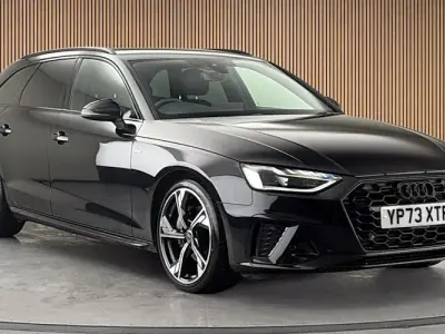 Used Audi A4 Black Edition 204 HP (150 kW) 2023 Mythos black metallic/mythos black metallic Estate