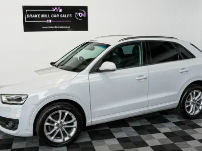 Used Audi Q3 S-Line 170 HP (125 kW) 2014 Blue SUV