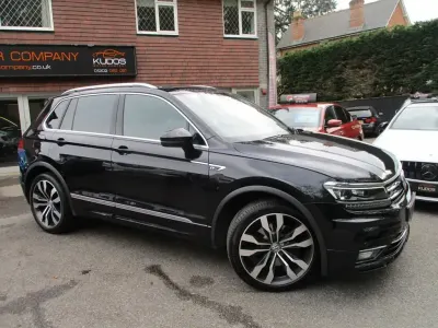 Used VW Tiguan R-line 190 HP (139 kW) 2018 Black SUV