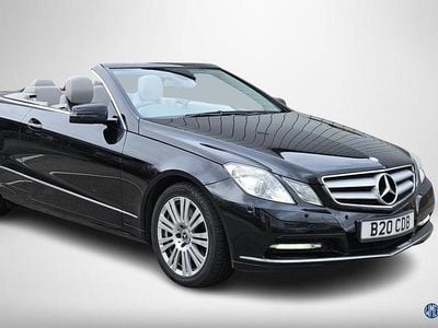 Black Used 2012 Mercedes E350 SE Cabriolet | £6,495 (Fair price)