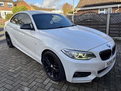 White Used 2014 BMW 220 M Sport Coupe | £8,995 (A bit pricey)