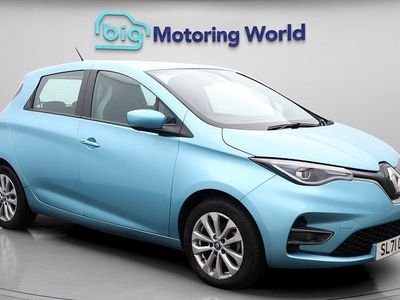 Used Renault Zoe Iconic 80 kW (109 HP) 2021 Blue Hatchback