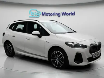 Used BMW 225 Active Tourer M Sport 241 HP (177 kW) 2023 White MPV