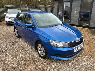 Used Skoda Fabia SE 110 HP (80 kW) 2017 Blue Hatchback
