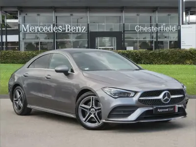 Used Mercedes CLA200 AMG Line Premium Plus 161 HP (118 kW) 2021 Grey Coupe