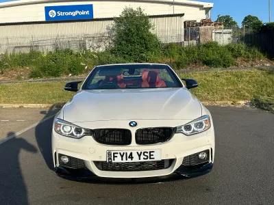 Used BMW 420 M Sport 2014 White Cabriolet