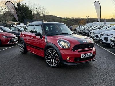 Used Mini John Cooper Works Countryman 218 HP (160 kW) 2013 Red SUV