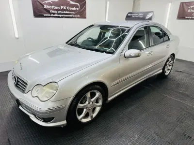 Used Mercedes C180 2005 Silver Sedan