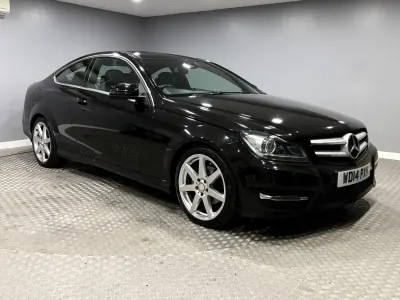 Second-hand Mercedes C250 Sport Edition 204 CP (150 kW) 2014 Negru Coupe