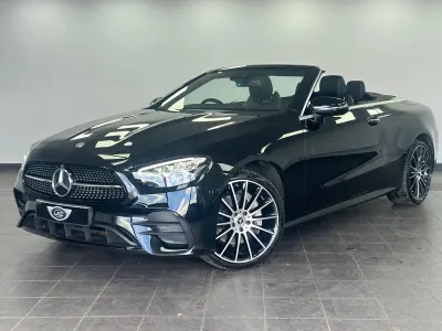 Used Mercedes E300 AMG line 2022 Black Cabriolet