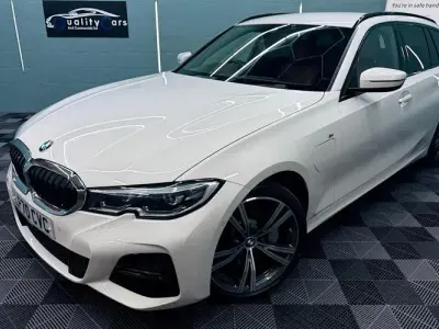 Used BMW 330e M Sport 292 HP (214 kW) 2021 White Estate