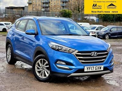 Used Hyundai Tucson SE 141 HP (103 kW) 2017 Blue SUV