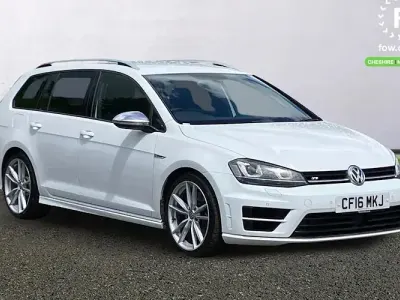 Used VW Golf VII R 300 HP (220 kW) 2016 White Estate