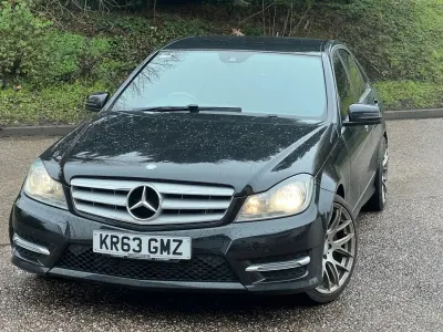 Käytetty Mercedes C350 AMG 2013 Musta Sedan