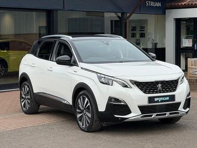 Begagnad Peugeot 3008 Premium 2020 Vit SUV