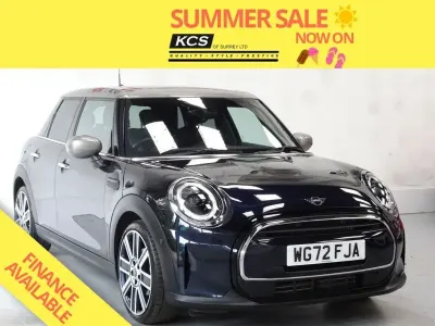 Used Mini Cooper Exclusive 136 HP (100 kW) 2022 Blue/black Hatchback