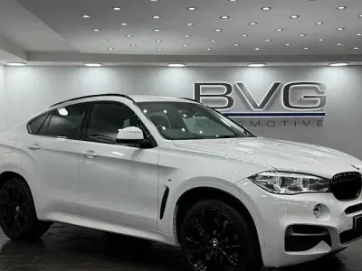 Used BMW X6 M Sport 381 HP (280 kW) 2018 White SUV