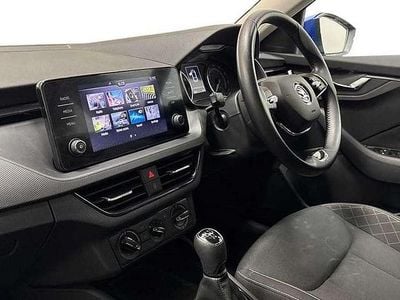 Used Skoda Scala SE 94 HP (69 kW) 2023 Blue Hatchback