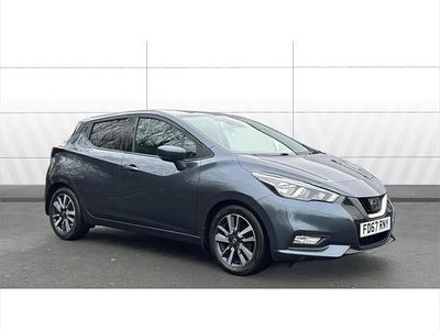 Grey Used 2017 Nissan Micra N-Connecta Hatchback | £6,295 (Fair price)