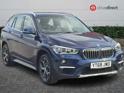 Used BMW X1 xLine 190 HP (139 kW) 2018 Blue SUV
