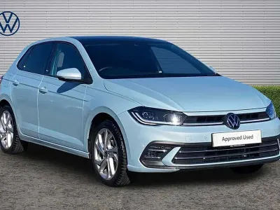 New VW Polo Edition 95 HP (69 kW) 2025 Blue Hatchback