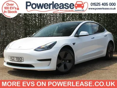 Used Tesla Model 3 Standard Range Plus 208 kW (283 HP) 2021 White Sedan
