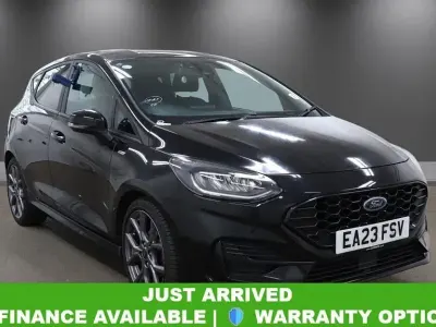 Used Ford Fiesta ST-Line 100 HP (73 kW) 2023 Black Hatchback
