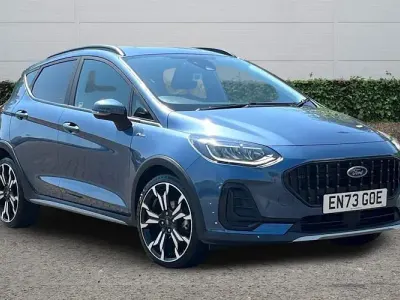 Used Ford Fiesta Active X 125 HP (91 kW) 2023 Blue Hatchback