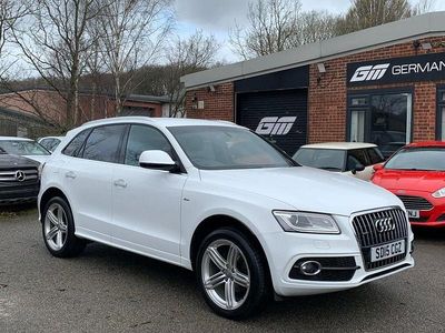 Used Audi Q5 S-line plus 177 HP (130 kW) 2015 White SUV